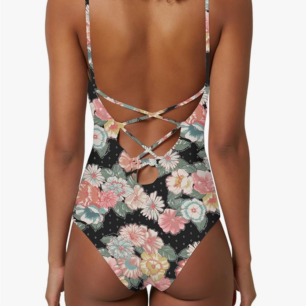 O’Neil strands Emilie floral one piece - Picture 2 of 6